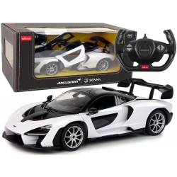 Puldiga auto R/C McLaren Senna Rastar 1:14 valge