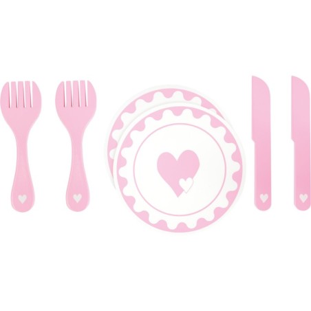 Taldriku ja söögiriistade komplekt