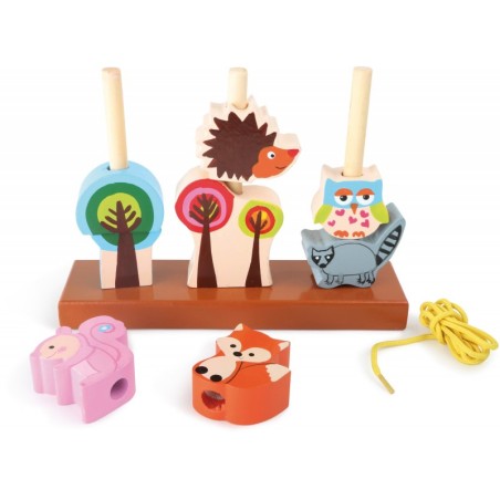 Metsaloomade sisestamise ja keermestamise mäng