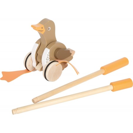 Push-Along Duck koos liikuva peaga