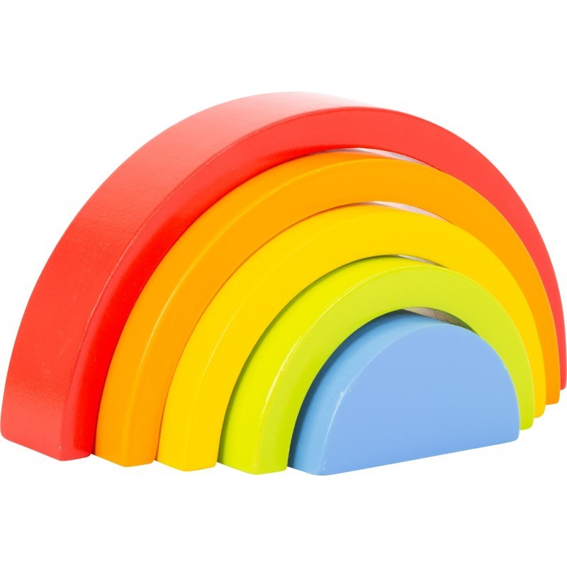 Puidust ehitusplokid Rainbow