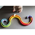 Puidust ehitusklotsid Rainbow XL