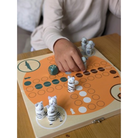 Ludo 4 mängijale "Safari"