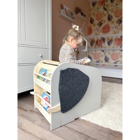 Elevandi mänguasjakast istme ja ratastega "Wildlife"