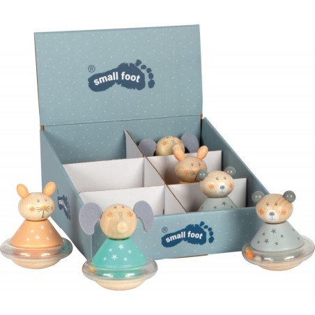 Displei püstised mänguasjad pastell