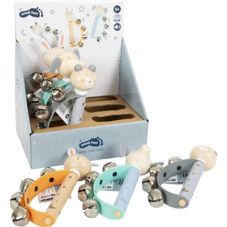 Pastellsetes toonised beebi kõristi