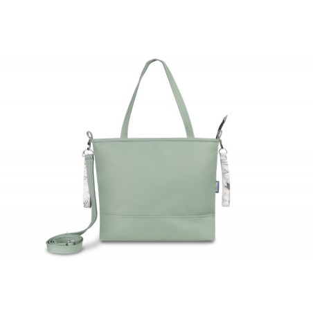 LEATHERETTE beebitarvete kott OLIIV / CRANES