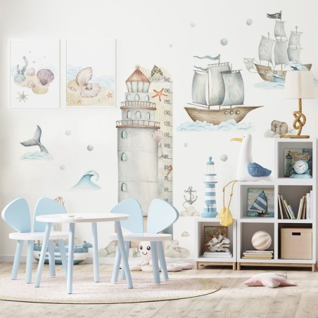 Seinakleebis mõõdupuu majakas