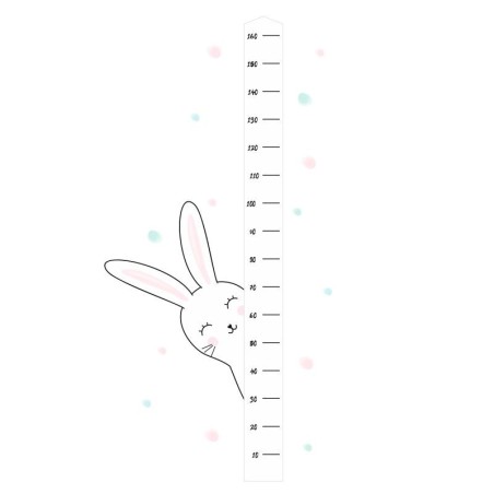 Seinakleebis mõõdupuu jänes