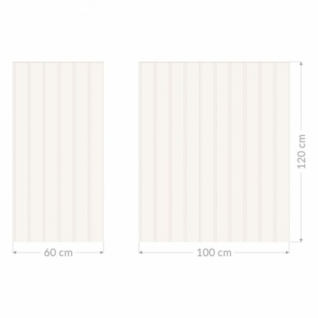 Seinakleebis paneel 60 cm, beež