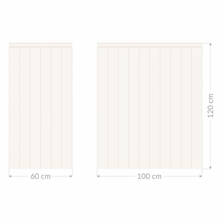 Seinakleebis paneel 100 cm, beež