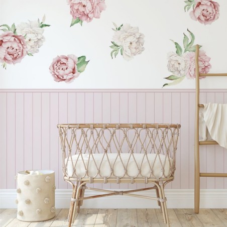 Seinakleebis paneel 100 cm, roosa