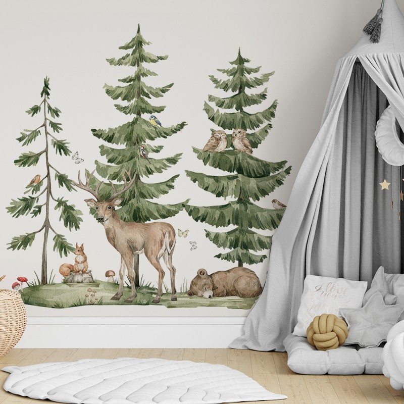 Seinakleebised mets ja loomad