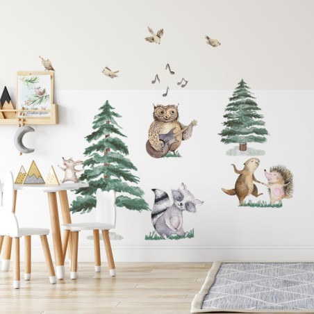 Seinakleebis metsaloomade bänd L-suurus