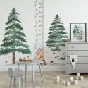 Seinakleebis kuusepuud 2 tk