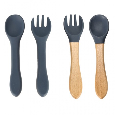 Silikoonist laste sööginõud orav 9 elementi tumehall