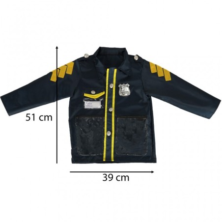 Politsei kostüüm 3-8 aastasele