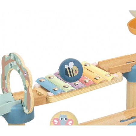 Puidust pallirada ksülofoni heliefektidega FSC