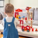 Puidust garaaž tuletõrjejaam, komplekt 14 osa