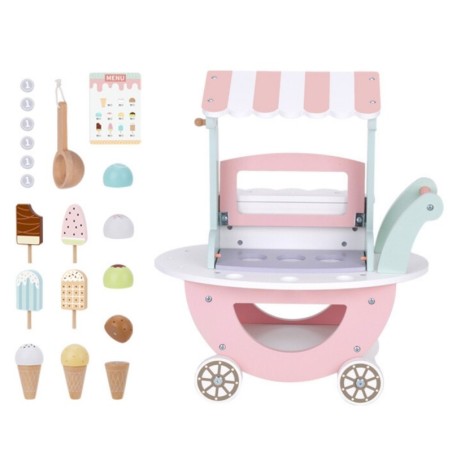 XXL jäätisepood Pastell jäätisekäru