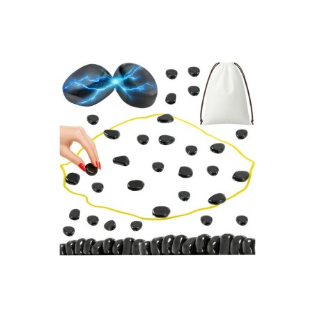 Magnet kivikeste mäng, 40 tk, Strateegiline lauamäng Magnetkivide male