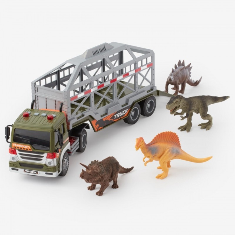 Dinosauruste transpordi auto heli ja valgus
