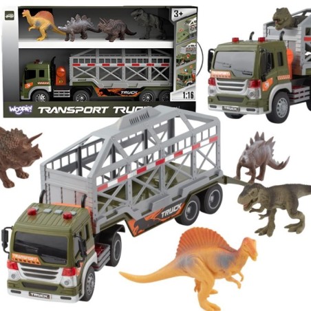 Dinosauruste transpordi auto heli ja valgus