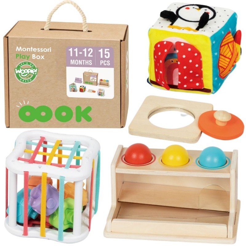 Montessori hariduslik karp 5in1, 11-12 kuud, FSC