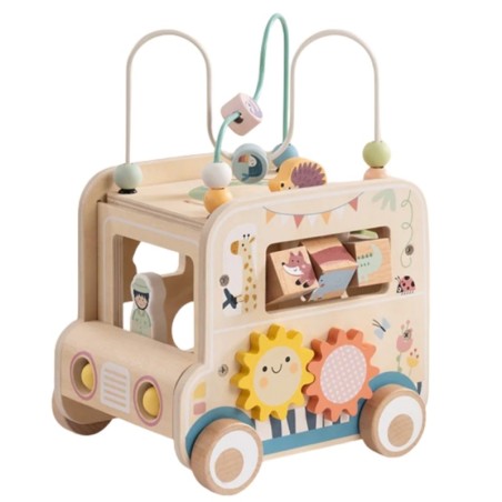 Puidust tegevuskuubik Safari maastikusõiduk FSC