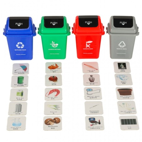 Hariduslik oskusmäng jäätmete sorteerimise õppimiseks EKO + 108 kaarti