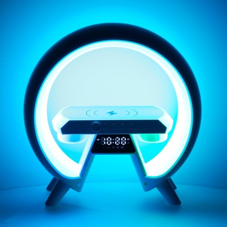 LED öövalgusti RGB kõlar induktsioonlaadija raadio äratuskell kell