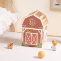 Puidust farmi tegevuskeskus sorteerija Montessori arvelaud