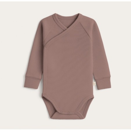 Hõlmikbodi beebile, tumeroosa, pikad varrukad