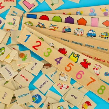 Puidust sorter sobitamise mäng