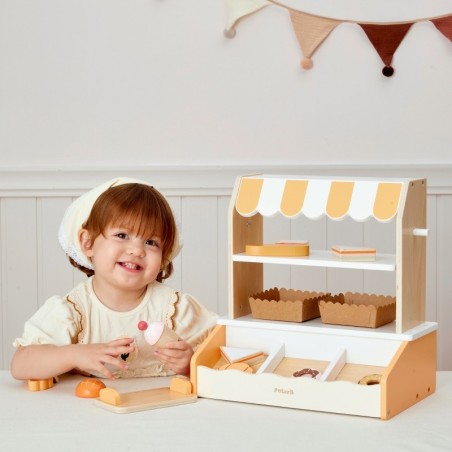 Puidust mini pagaritöökoja küpsetiste alus 16 osa