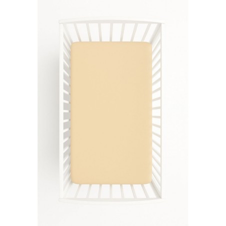 Kummiga voodilina 120x60 cm, beež