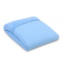 Kummiga voodilina jersey 140x70 cm, sinine