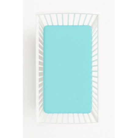 Kummiga voodilina jersey 140x70 cm, mint