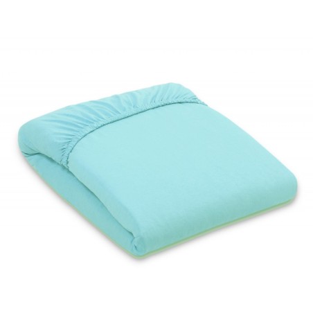 Kummiga voodilina jersey 140x70 cm, mint