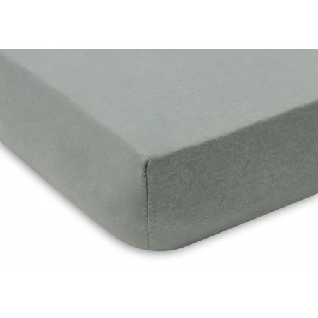 Kummiga voodilinad jersey 70x140 cm, 2 tk, Sea Green/Ivory