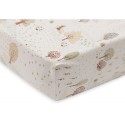 Kummiga lina jersey puuvill, 70x140 cm, Tiny Park