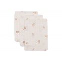 Beebilapid musliin 15x20 cm - 3 tk - Animal Friends
