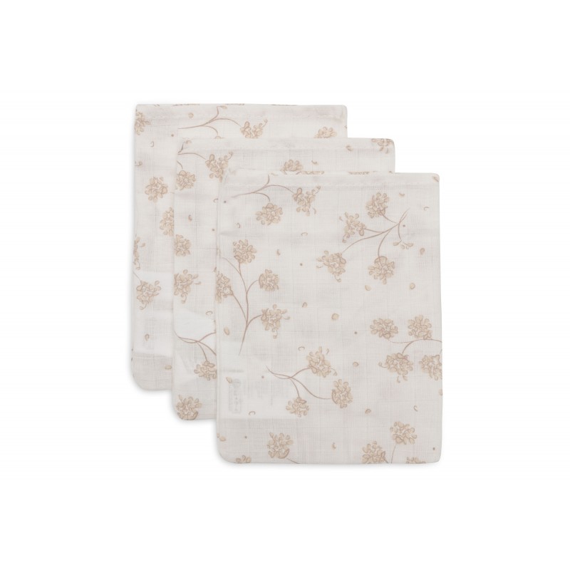 Beebilapid musliin 15x20 cm - 3 tk - Leafy Dreams