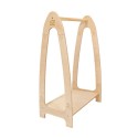 Laste puidust riidestange Soft, väike, naturaalne