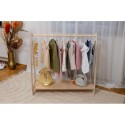 Laste puidust riidestange Soft, suur, valge
