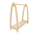 Laste puidust riidestange Soft, suur, naturaalne