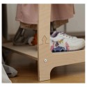 Laste puidust riidestange Soft, suur, naturaalne
