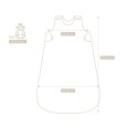 Magamiskott 2,5 TOG ONE SIZE, Space teddy White