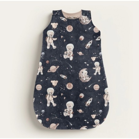Õhem magamiskott 1 TOG ONE SIZE, Space teddy Dark