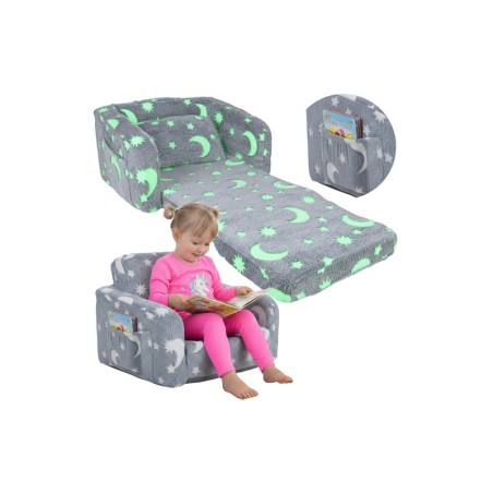 Lahtikäiv laste tugitool, helendavad motiivid